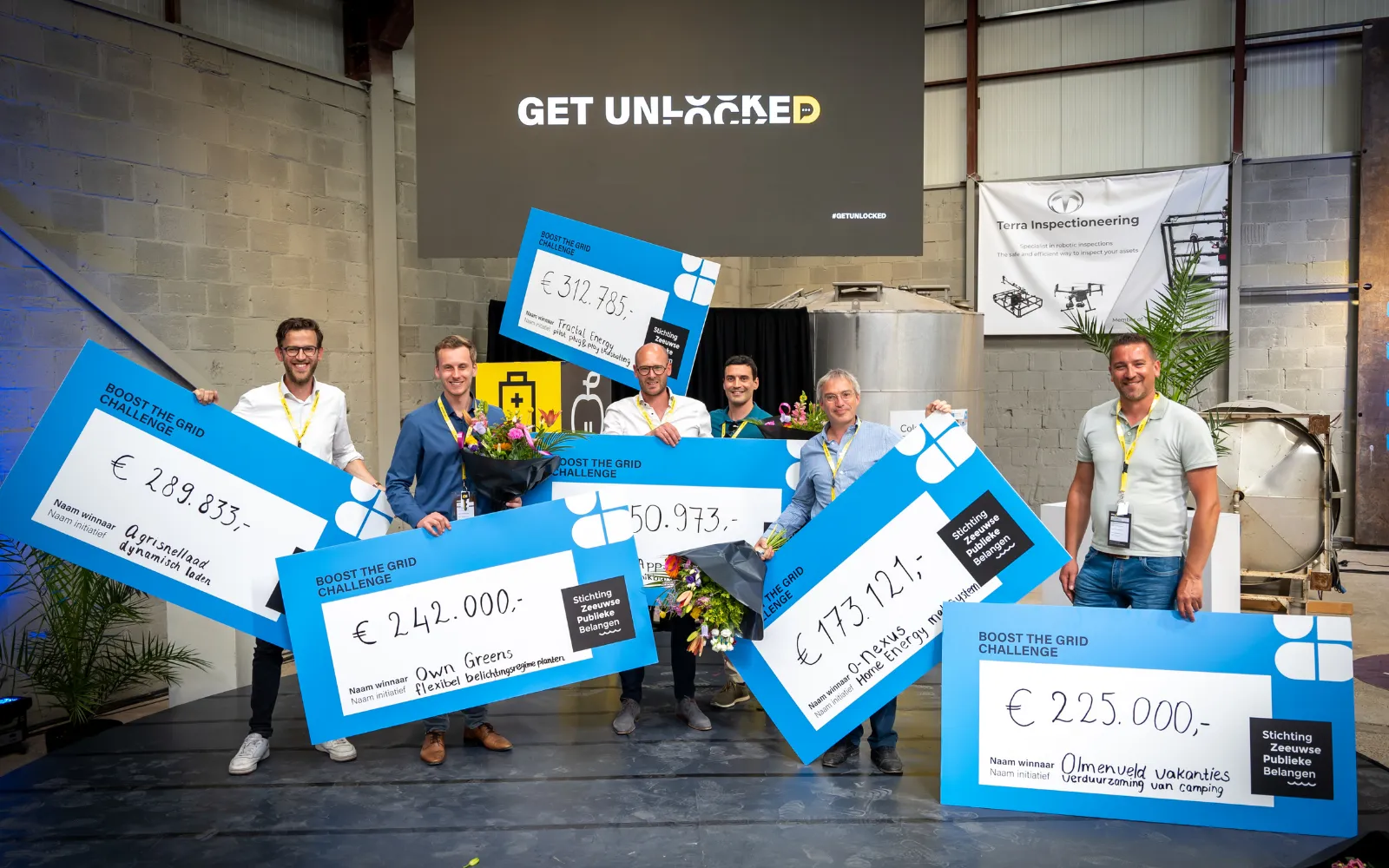 Get Unlocked Uitreiking Boost The Grid