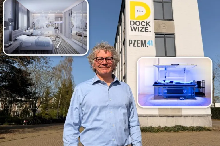 David Aubert staat namens Phlecs BV in de PZC