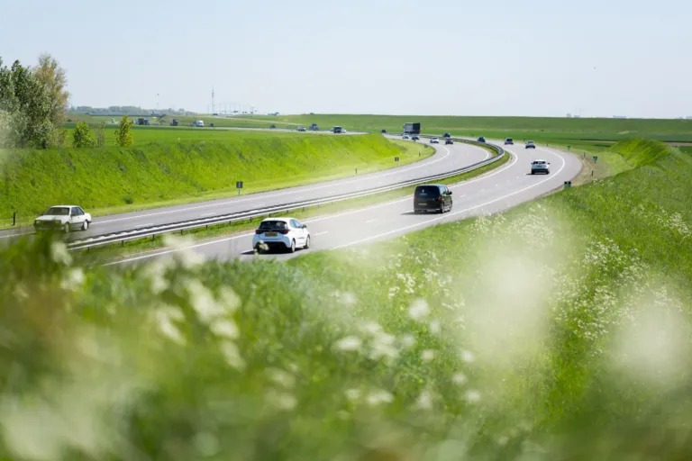 weg naar de westerscheldetunnel