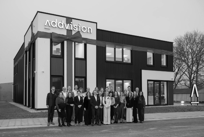 Teamfoto Opening kantoor AddVision