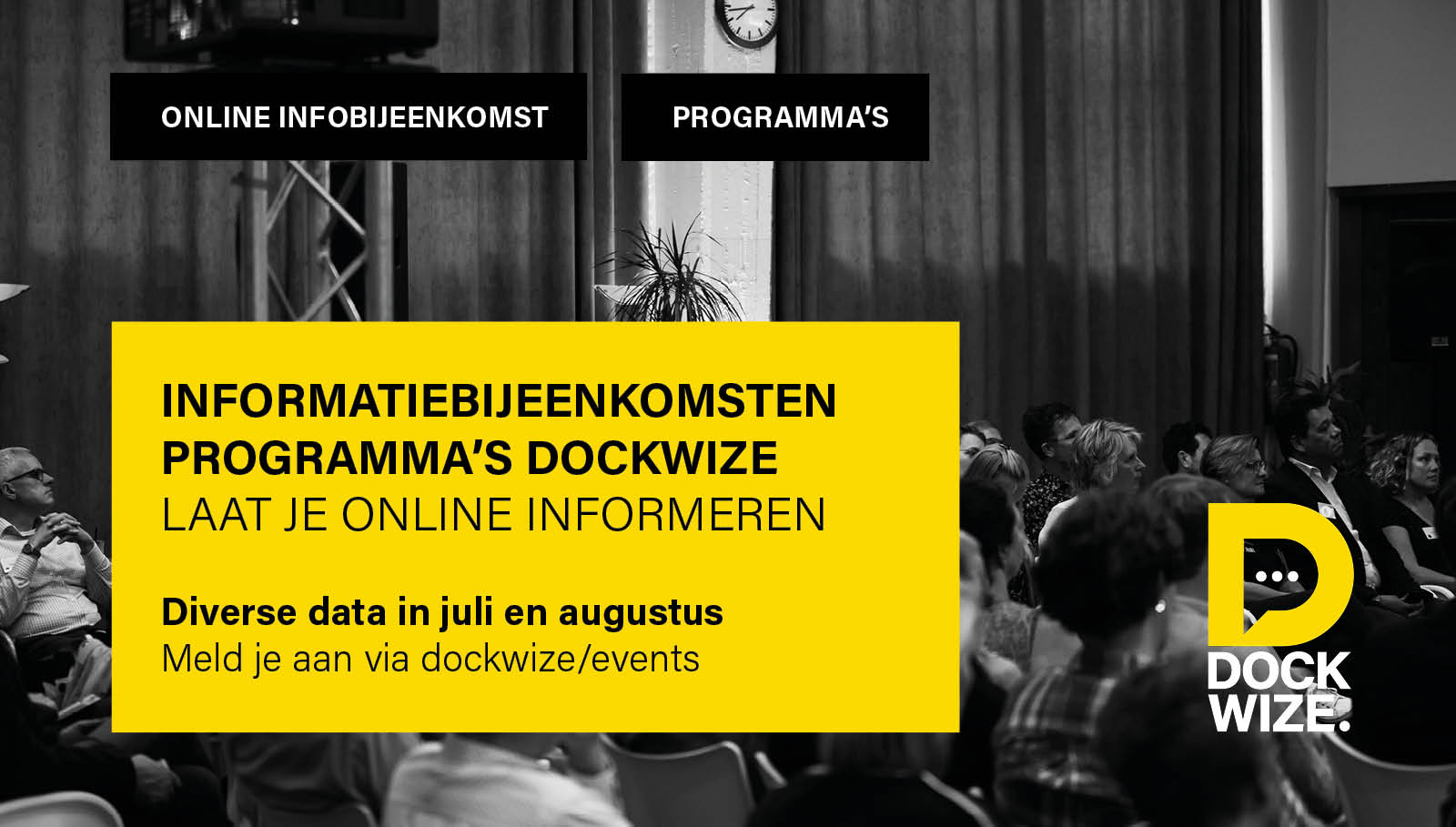 infobijeenkomsten dockwize programmas