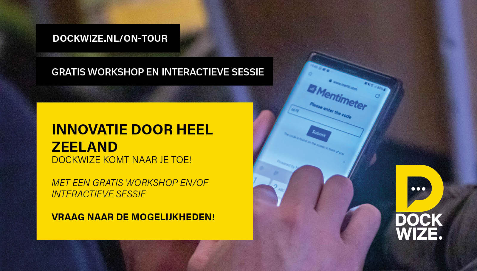 interactieve sessie innovatie praktisch in jouw bedrijf dockwize workshop