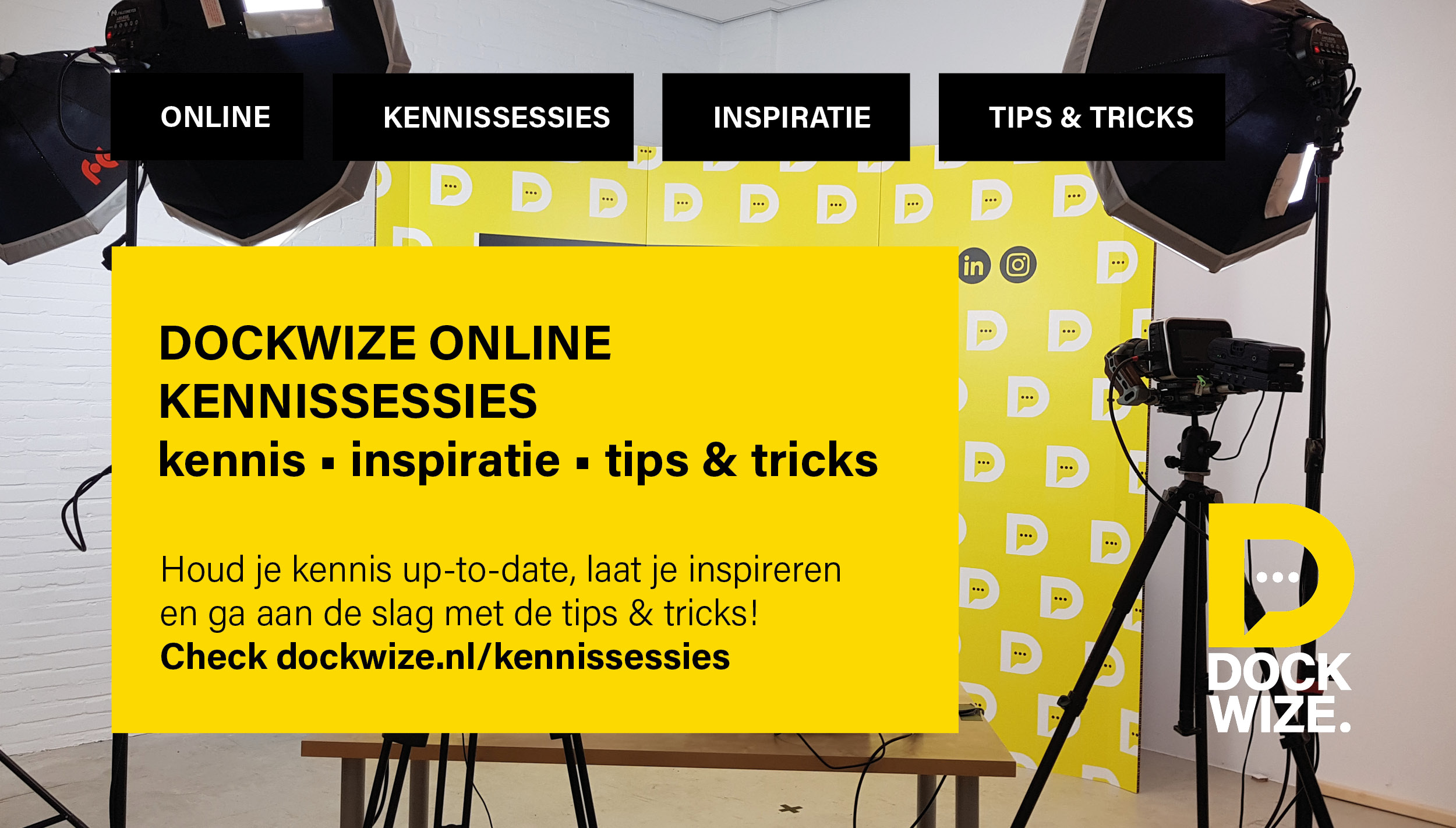 Dockwize online kennissessies kennis inspiratie tips en tricks