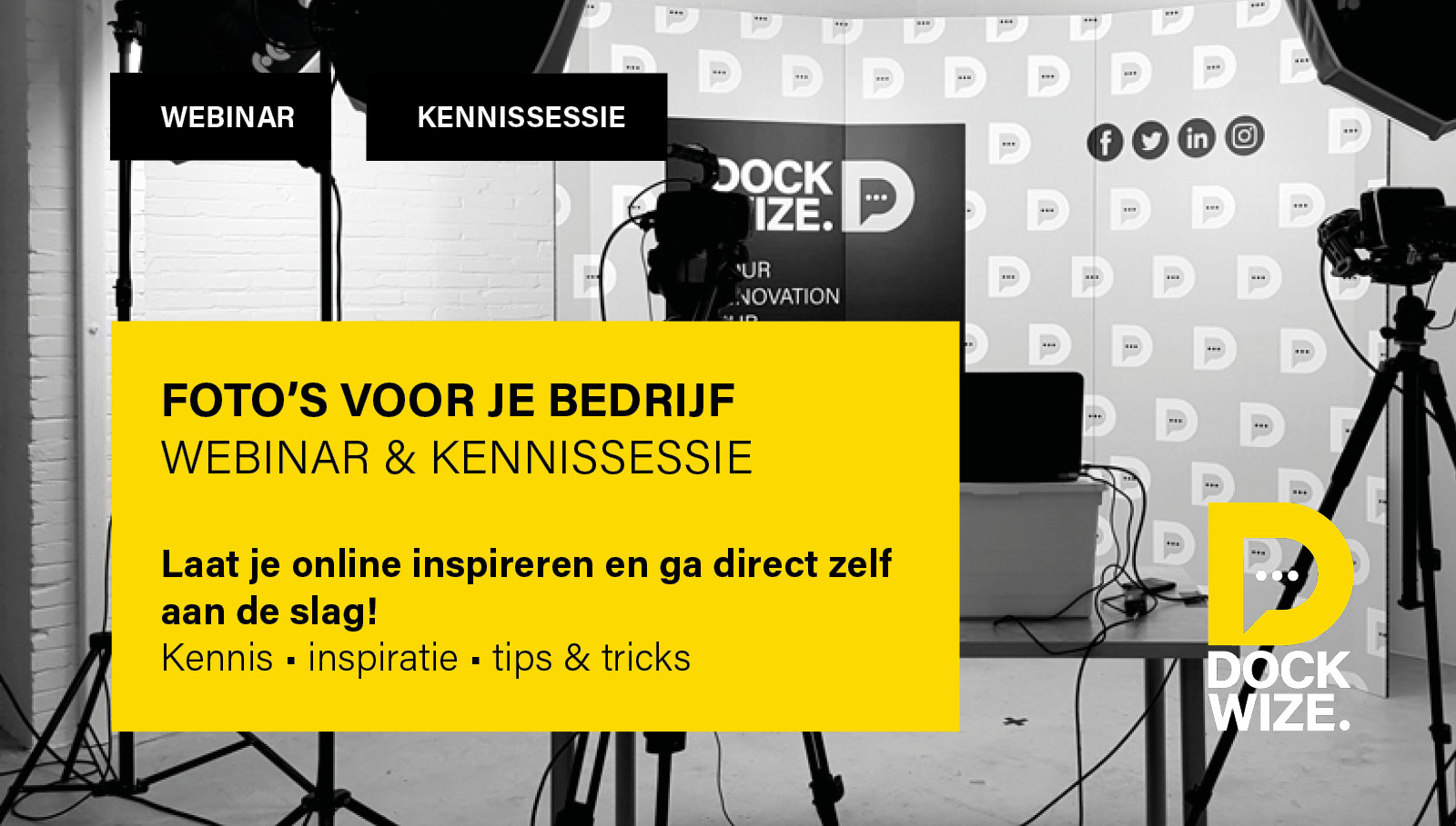 webinar fotos voor je bedrijf mischa dockwize