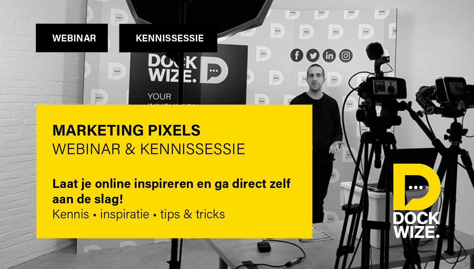 webinar marketing pixels perry van de vrede dockwize