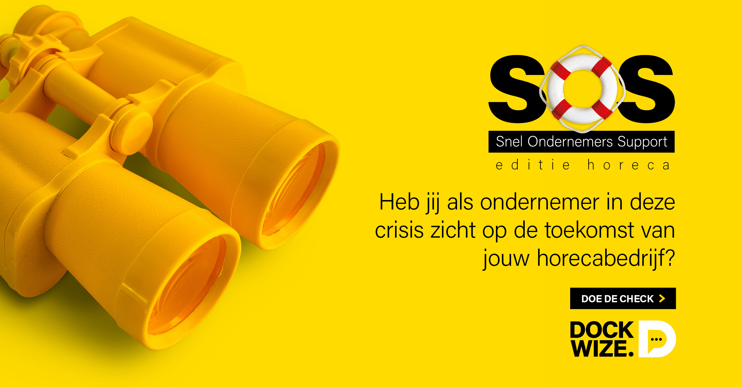 SOS Dockwize editie horeca doe de check