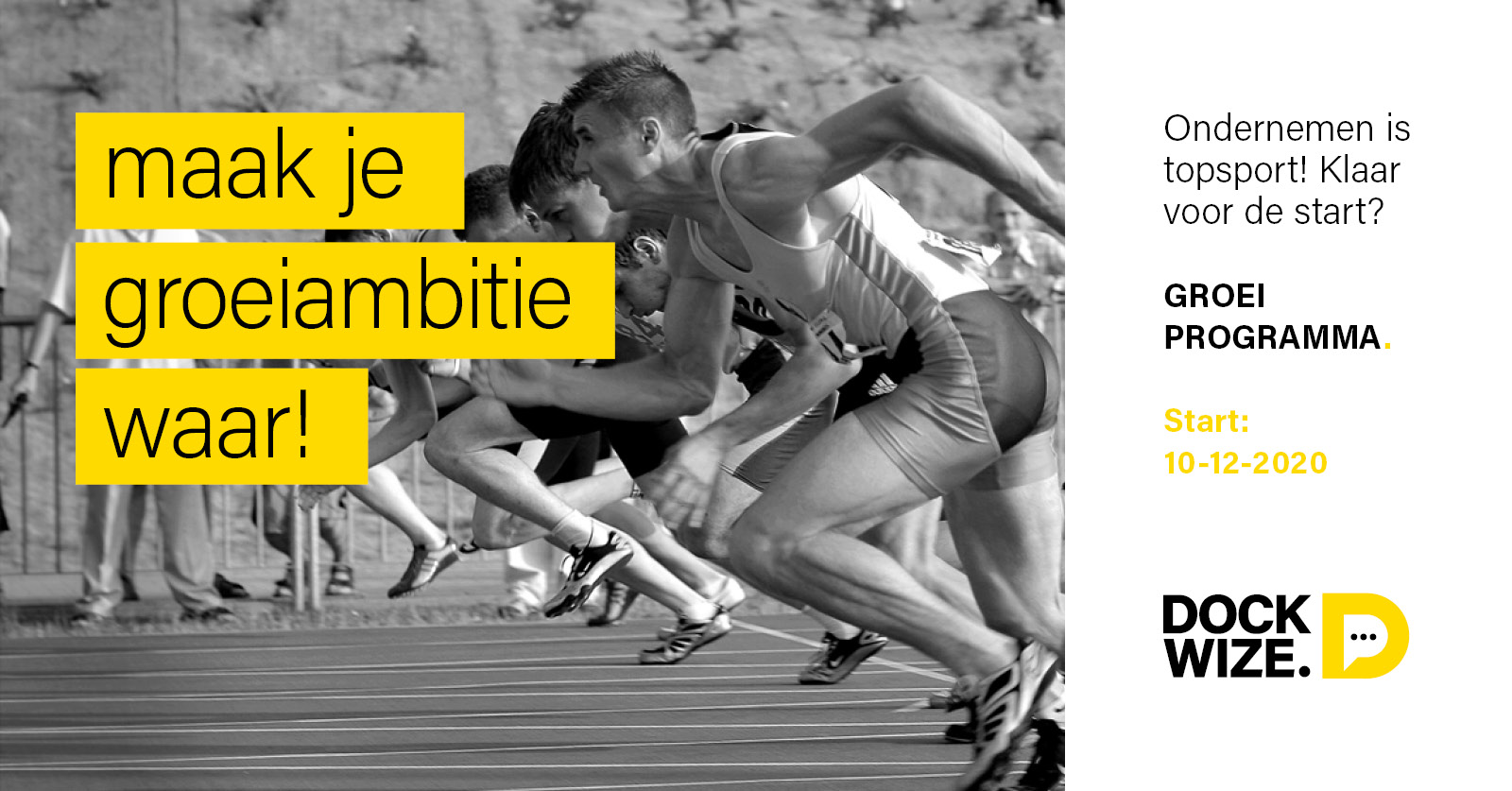 Maak je groeiambitie waar groeiprogramma Dockwize 2020